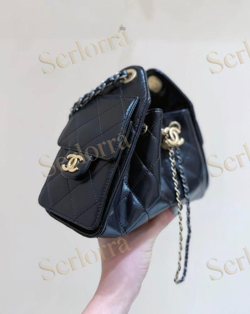 CHANEL MASTER 25 MINI ANTIBA CALFSKIN HANDBAG