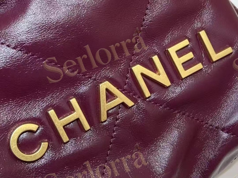 CHANEL MASTER 22 MINI ONDA VERDE CALFSKIN HANDBAG