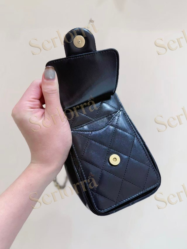 CHANEL MASTER 25 MINI ANTIBA CALFSKIN HANDBAG