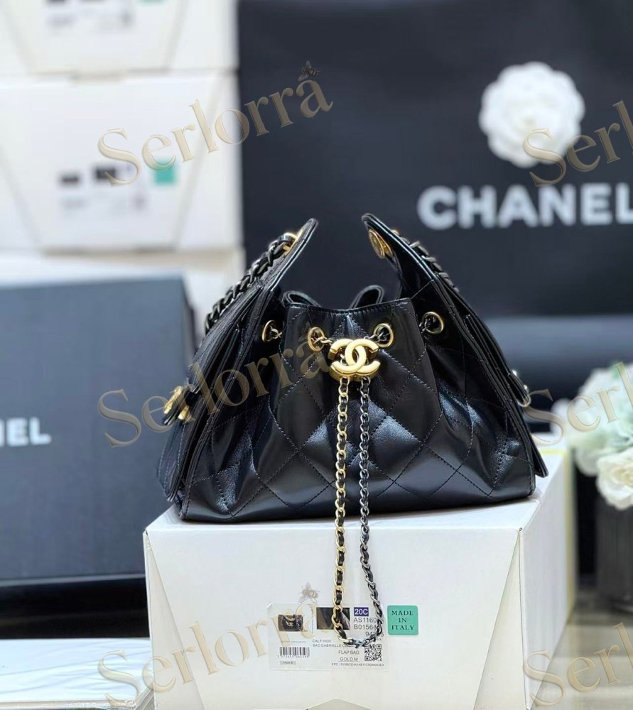 CHANEL MASTER 25 MINI ANTIBA CALFSKIN HANDBAG