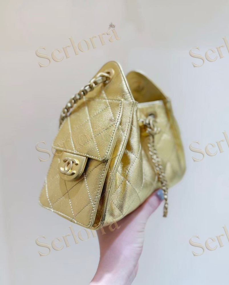 CHANEL MASTER 25 MINI HAAS GRAINED CALFSKIN HANDBAG