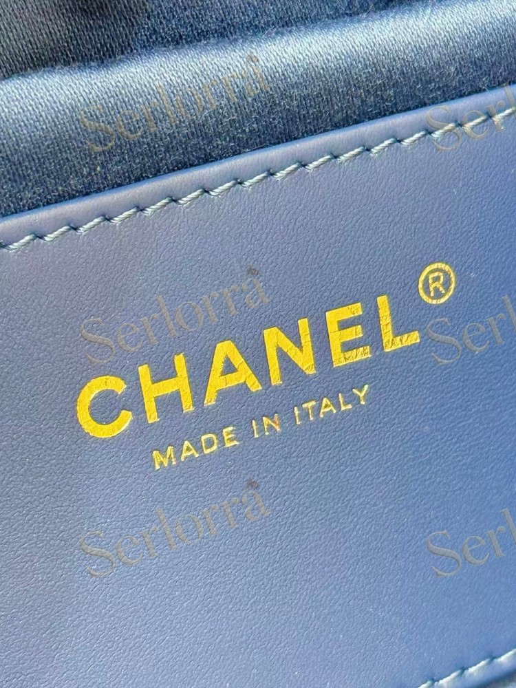 CHANEL MASTER 25 MINI DENIM HANDBAG