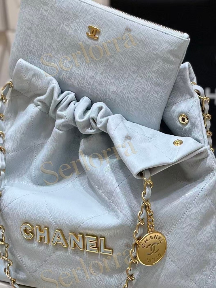 CHANEL MASTER 22 SMALL CALFSKIN HANDBAG