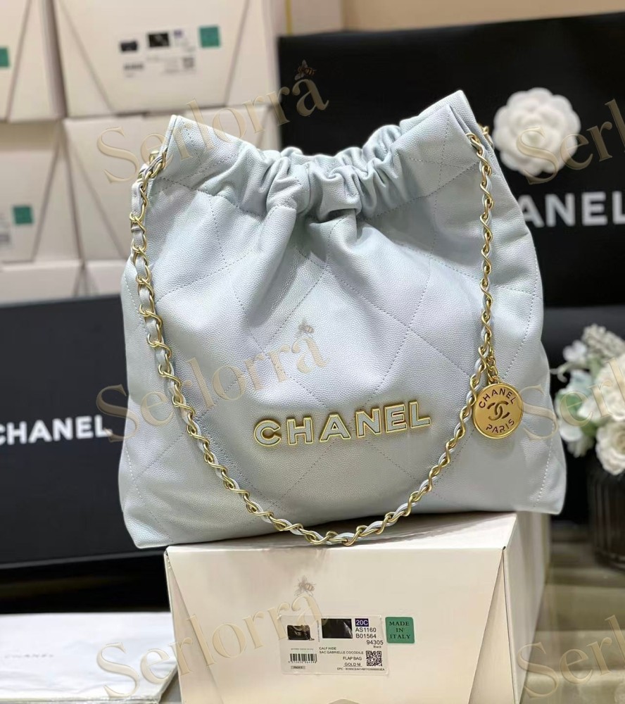 CHANEL MASTER 22 SMALL CALFSKIN HANDBAG