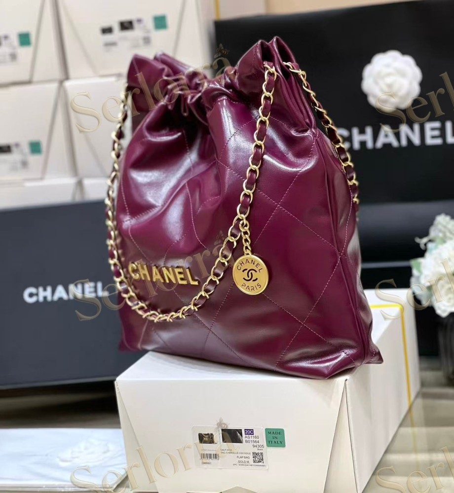 CHANEL MASTER 22 MEDIUM CALFSKIN HANDBAG