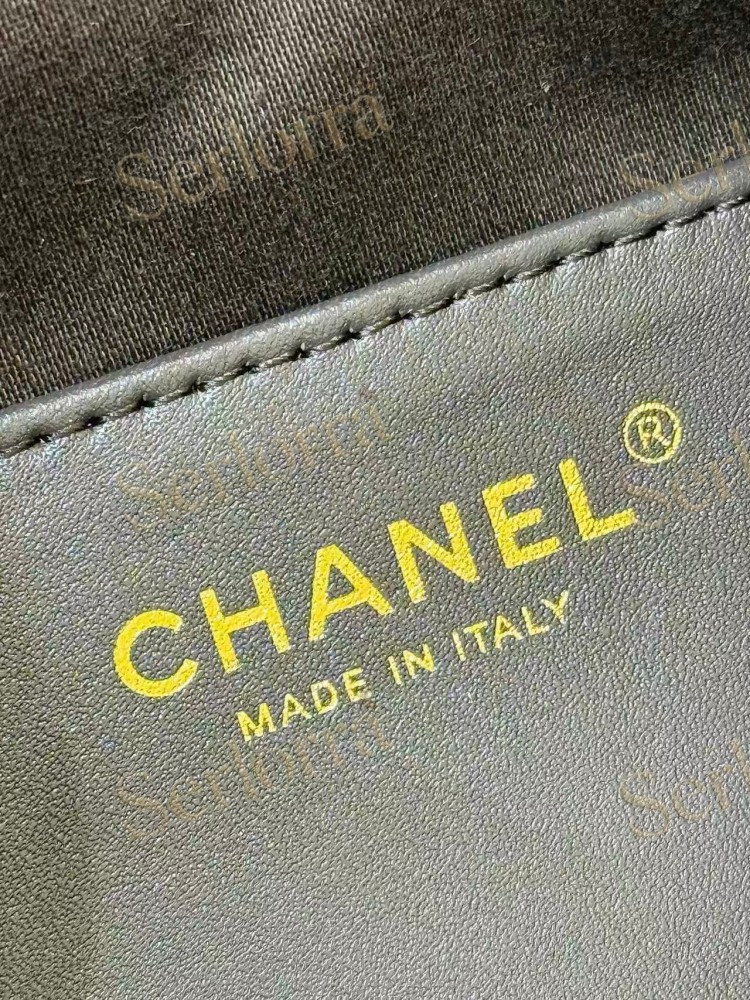 CHANEL MASTER 25 MINI SUEDED CALFSKIN HANDBAG
