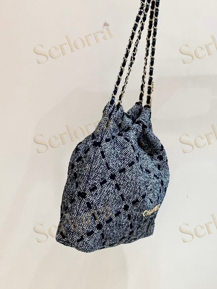 CHANEL MASTER 22 MEDIUM TWEED HANDBAG