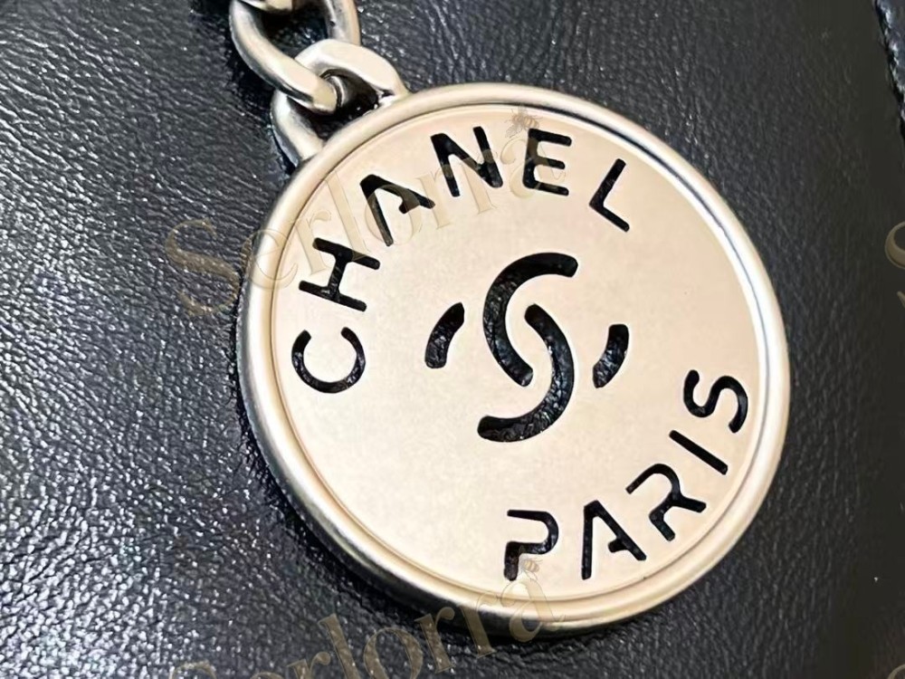 CHANEL MASTER 22 MINI ONDA VERDE CALFSKIN HANDBAG