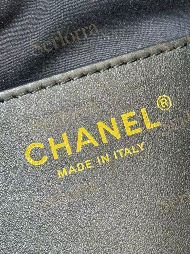 CHANEL MASTER 25 MINI SUEDED CALFSKIN HANDBAG