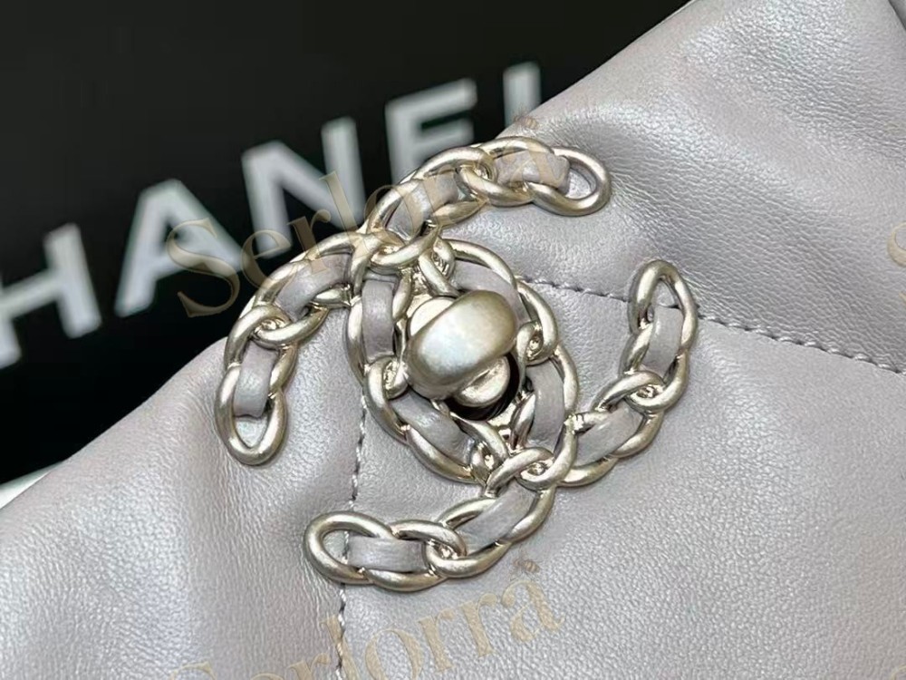 CHANEL MASTER 19 LAMBSKIN SHOPPING BAGS