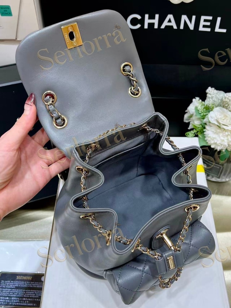 CHANEL MASTER LAMBSKIN DUMA BACKPACK