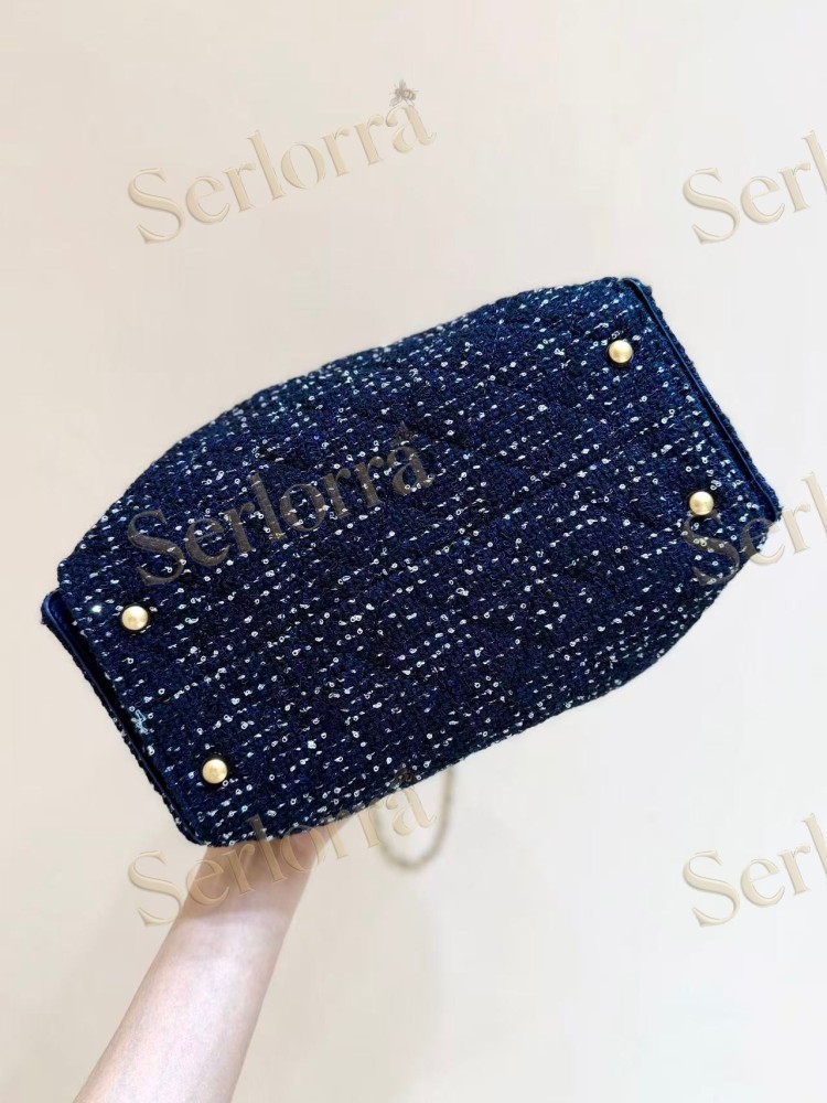 CHANEL MASTER 25 SMALL LOIO PIANA TWEED HANDBAG