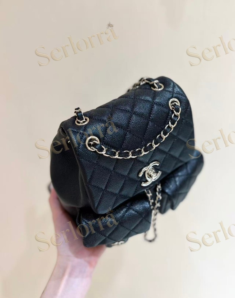 CHANEL MASTER LARGE HAAS GRAINED CALFSKIN DUMA BACKPACK