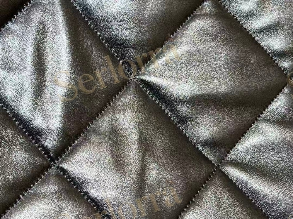 CHANEL MASTER GOATSKIN QUILTED 19 BAG SHOPPING BAG BLACK