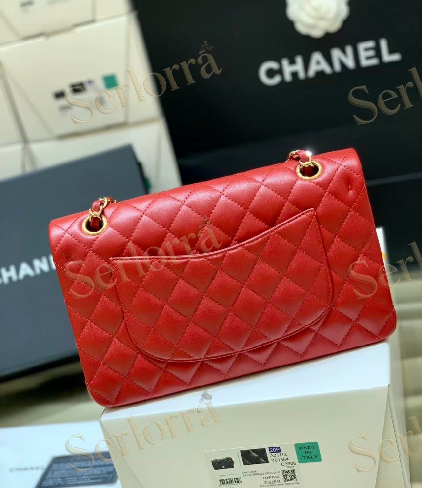 CHANEL MASTER MEDIUM GR LAMBSKIN CLASSIC FLAP
