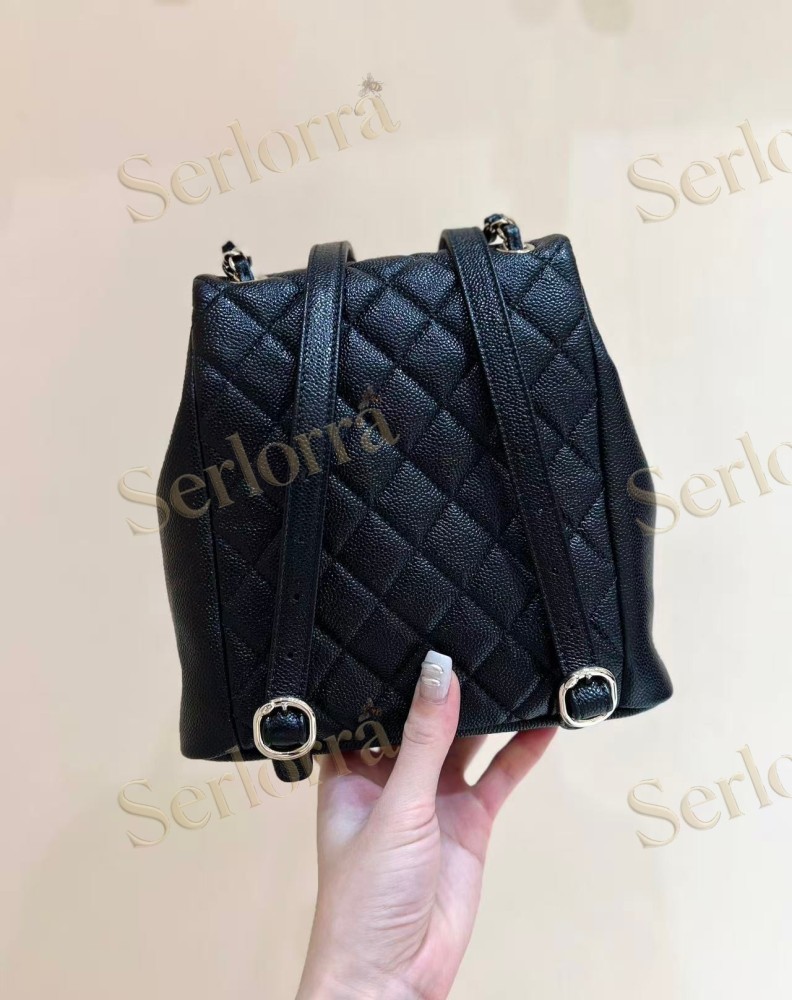 CHANEL MASTER LARGE HAAS GRAINED CALFSKIN DUMA BACKPACK