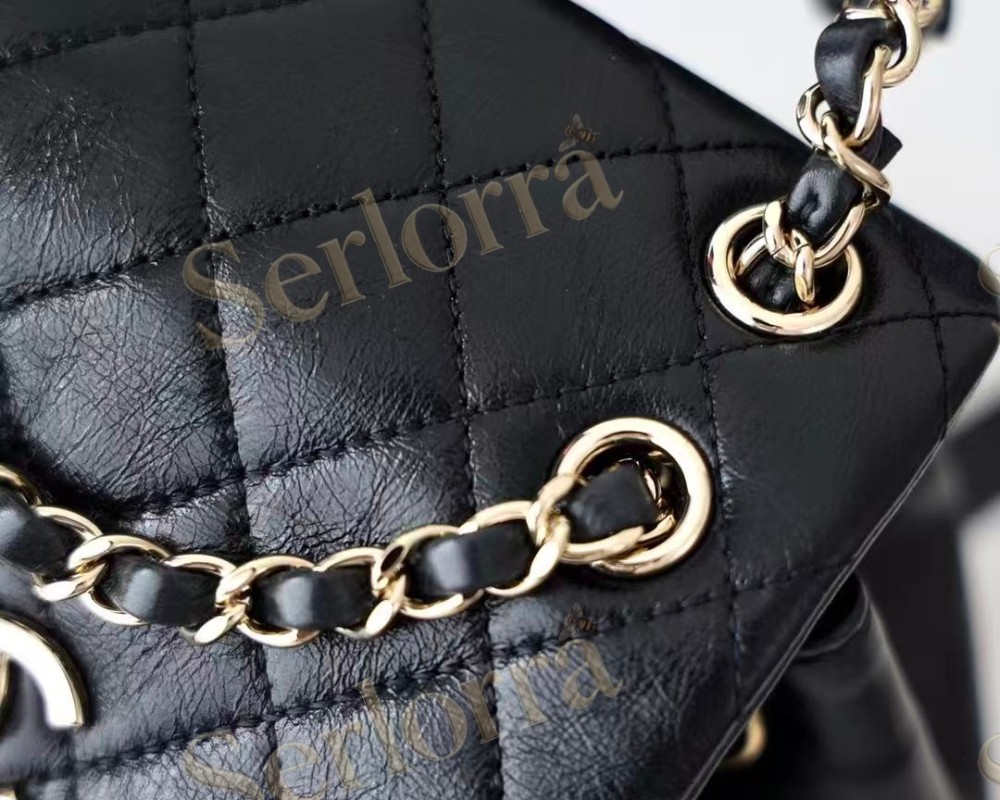 CHANEL MASTER ONDA VERDA CALFSKIN DUMA BACKPACK