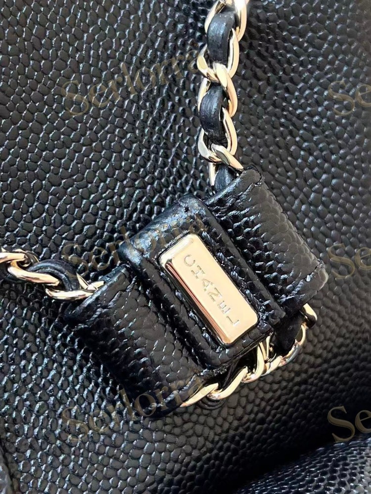 CHANEL MASTER LARGE HAAS GRAINED CALFSKIN DUMA BACKPACK