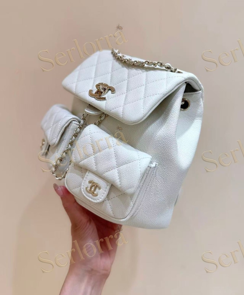 CHANEL MASTER LARGE HAAS GRAINED CALFSKIN DUMA BACKPACK