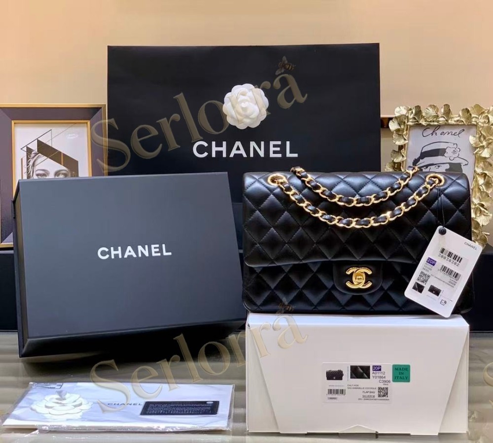 CHANEL MASTER MEDIUM GR LAMBSKIN CLASSIC FLAP