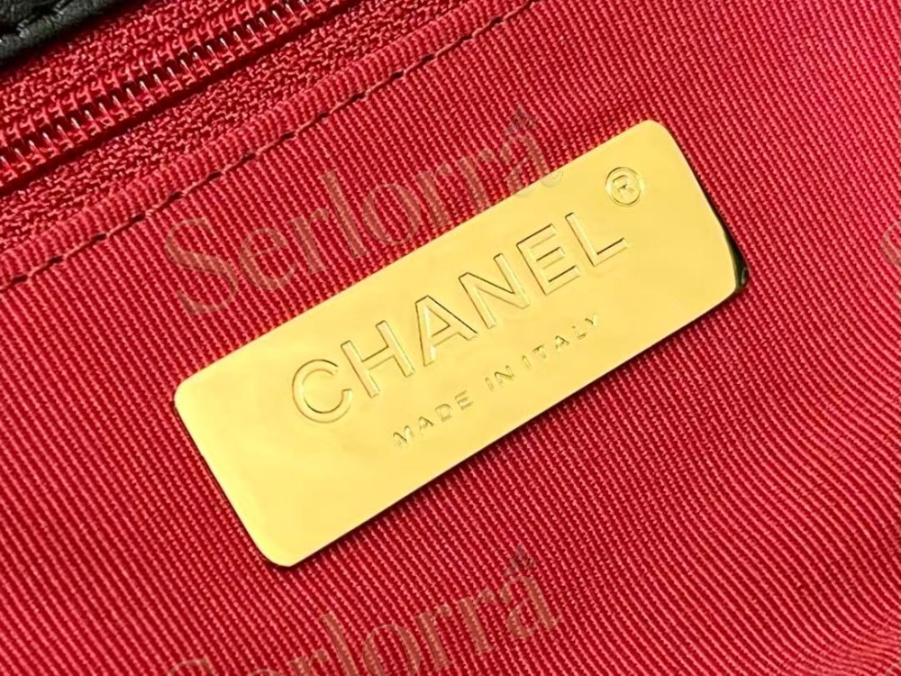 CHANEL MASTER 19 LAMBSKIN SHOPPING BAGS
