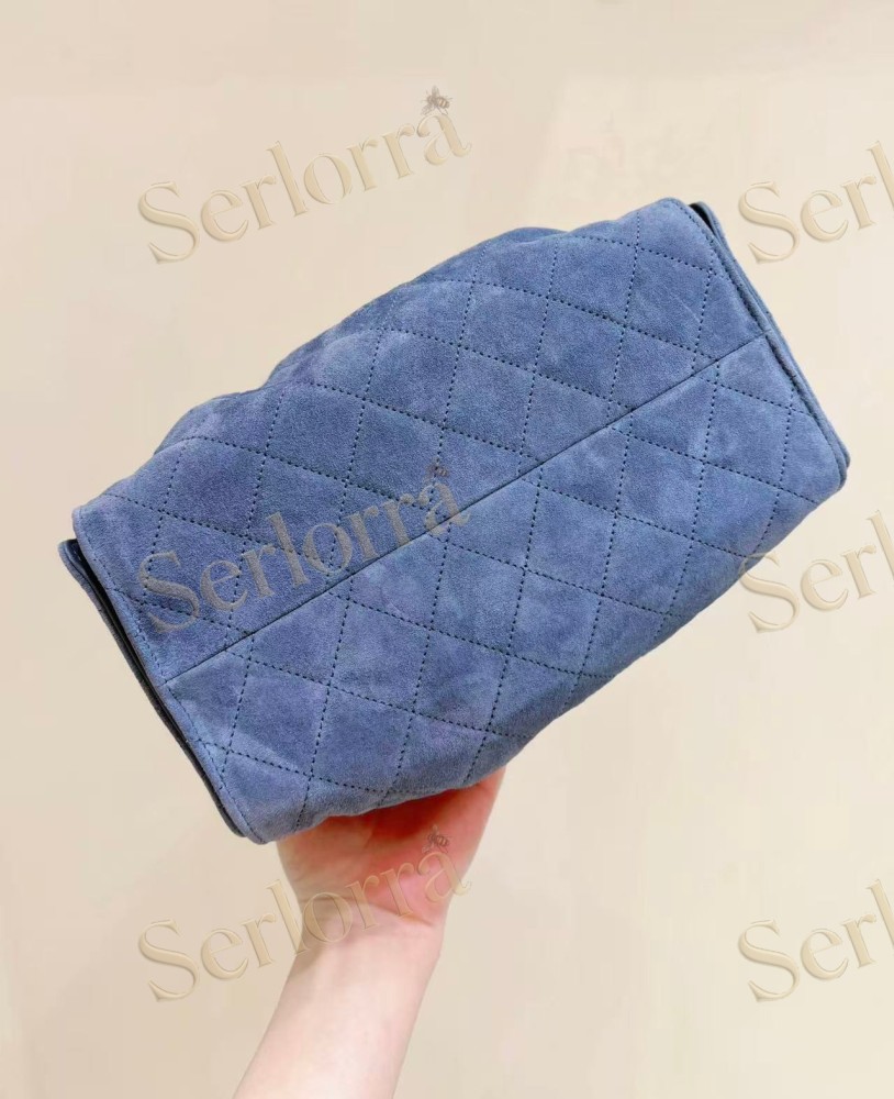 CHANEL MASTER 25 SMALL SUEDED CALFSKIN HANDBAG
