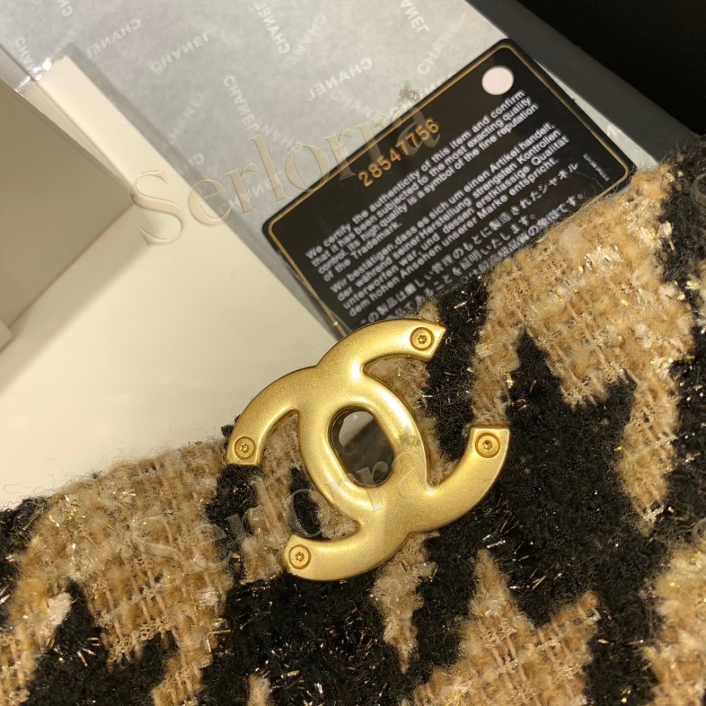 CHANEL MASTER MAXI 19 MESH FLAP WITH TWO-TONE CHAIN