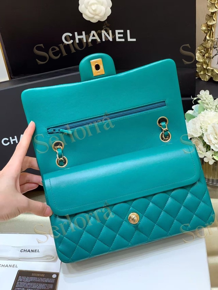 CHANEL MASTER MEDIUM GR LAMBSKIN CLASSIC FLAP
