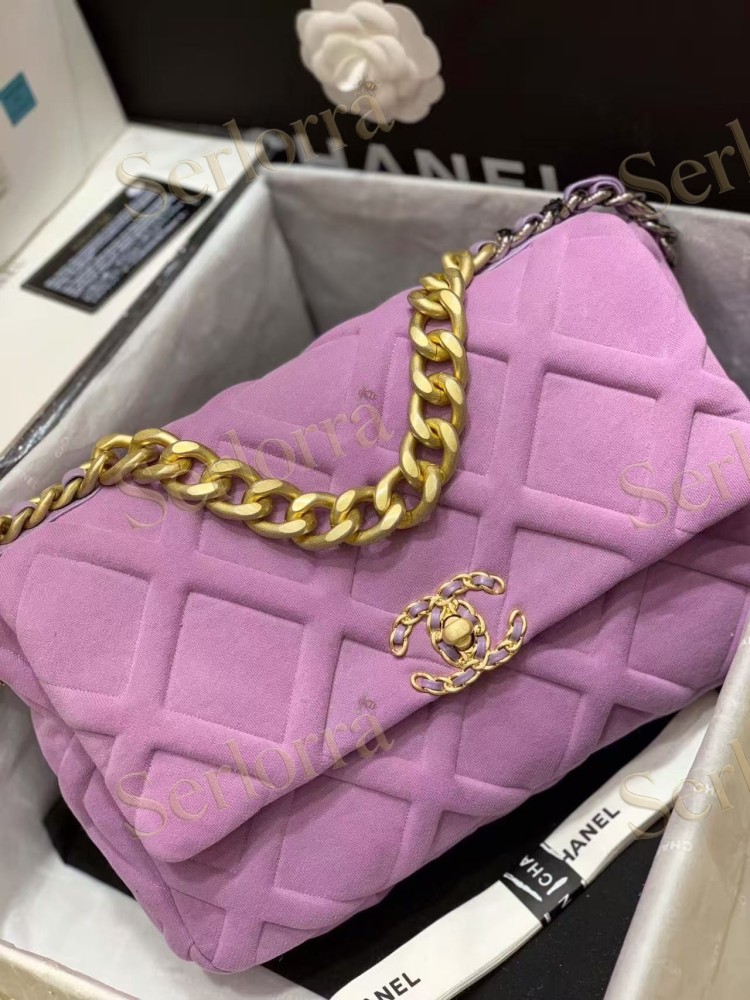 CHANEL MASTER MAXI 19 MESH FLAP WITH TWO-TONE CHAIN