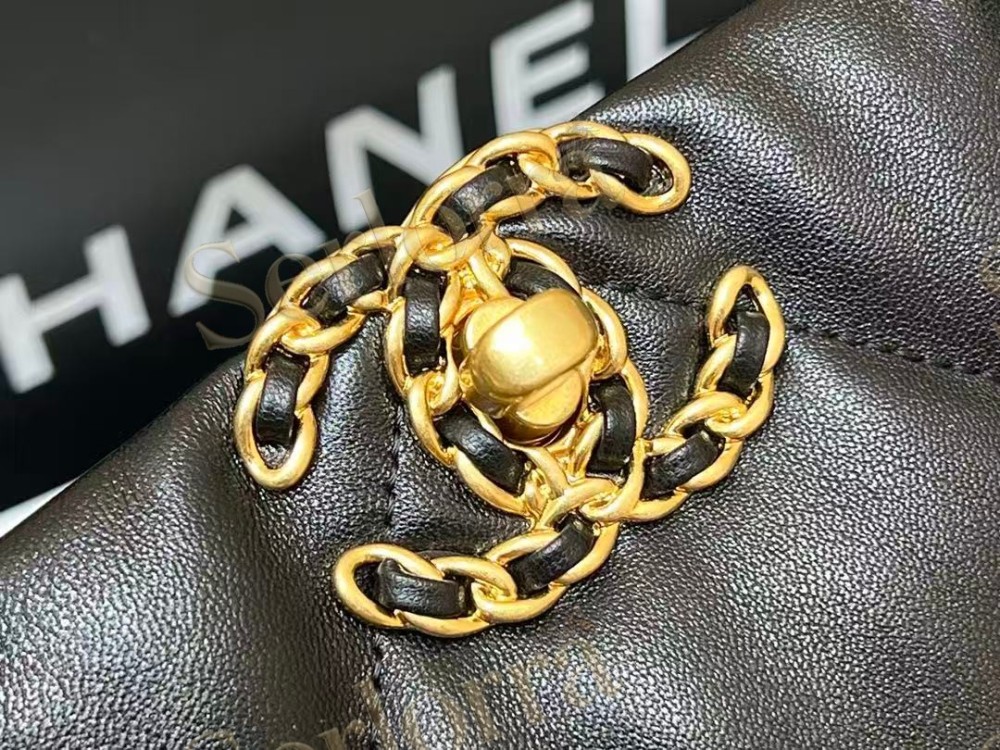 CHANEL MASTER 19 LAMBSKIN SHOPPING BAGS