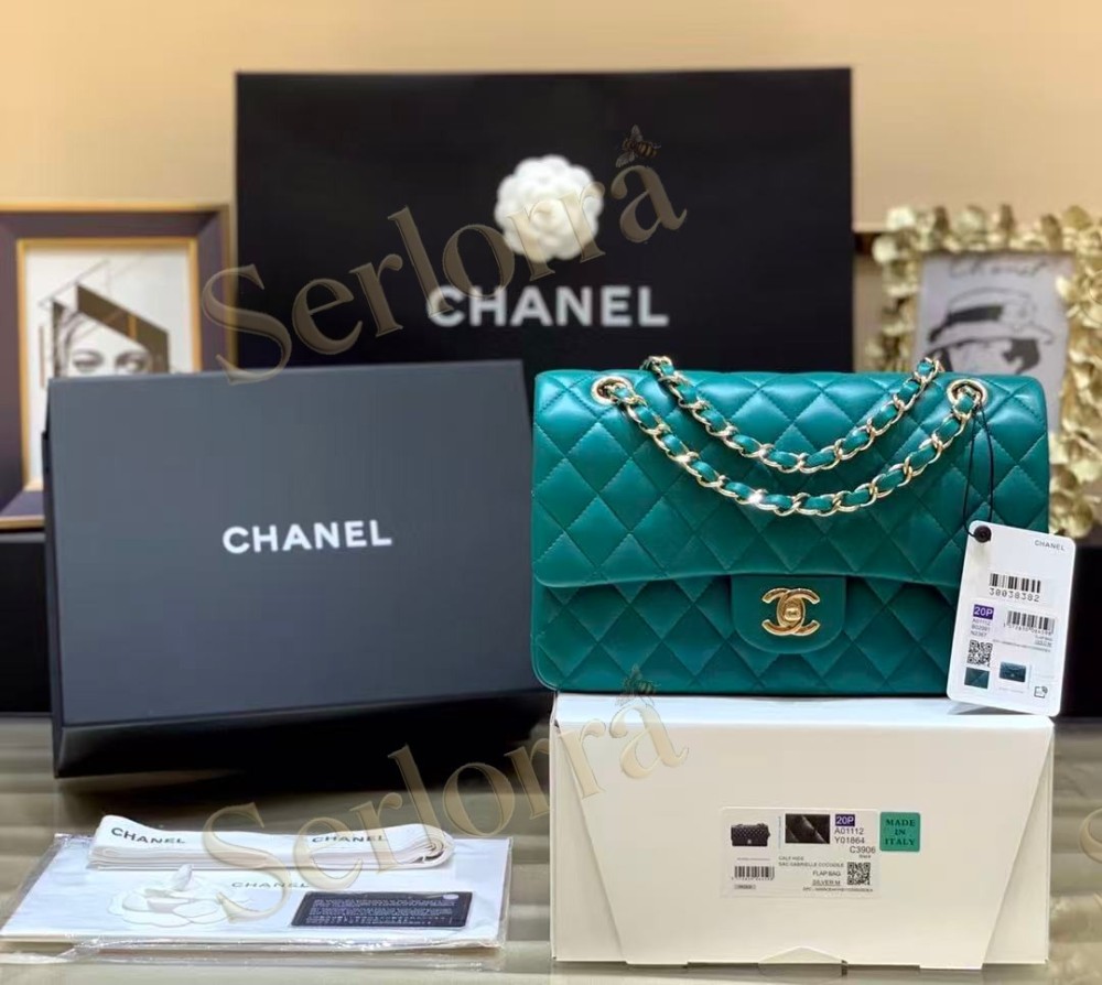 CHANEL MASTER MEDIUM GR LAMBSKIN CLASSIC FLAP