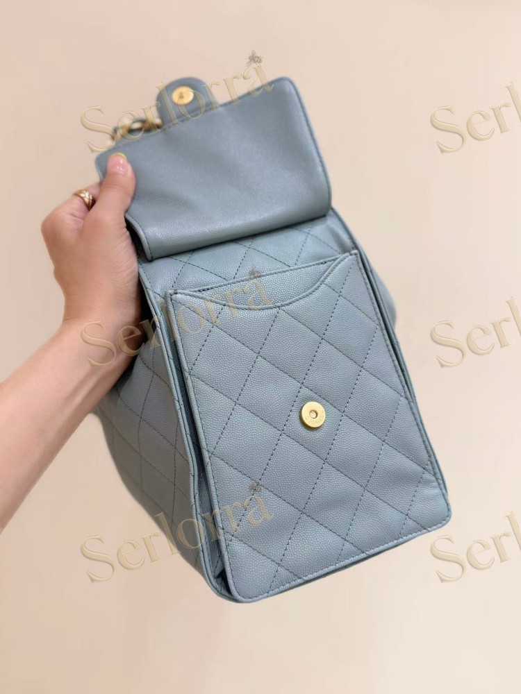 CHANEL MASTER 25 MEDIUM HAAS GRAINED CALFSKIN HANDBAG