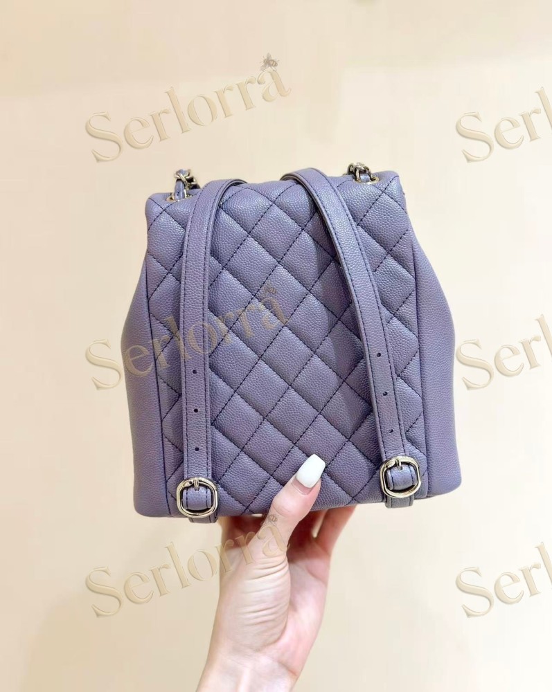 CHANEL MASTER LARGE HAAS GRAINED CALFSKIN DUMA BACKPACK