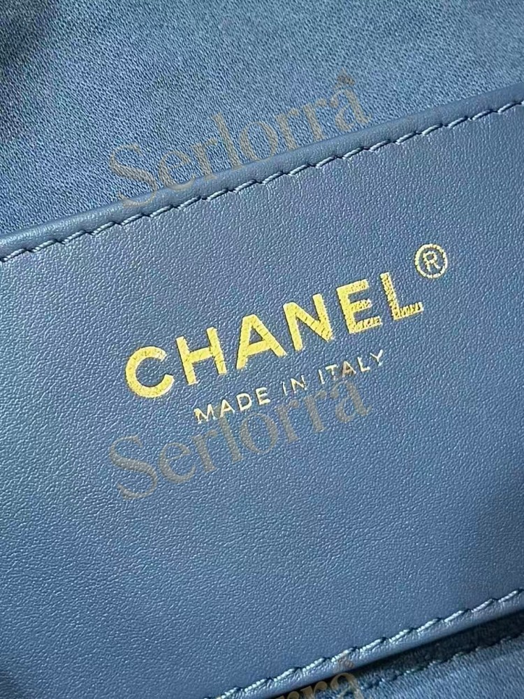 CHANEL MASTER 25 SMALL SUEDED CALFSKIN HANDBAG