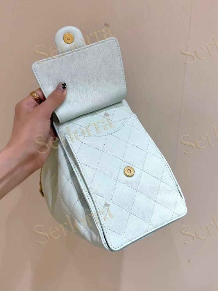 CHANEL MASTER 25 SMALL HAAS GRAINED CALFSKIN HANDBAG