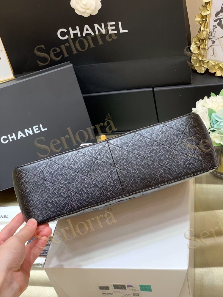 CHANEL MASTER LARGE HAAS CALFSKIN CLASSIC FLAP HANGBAG