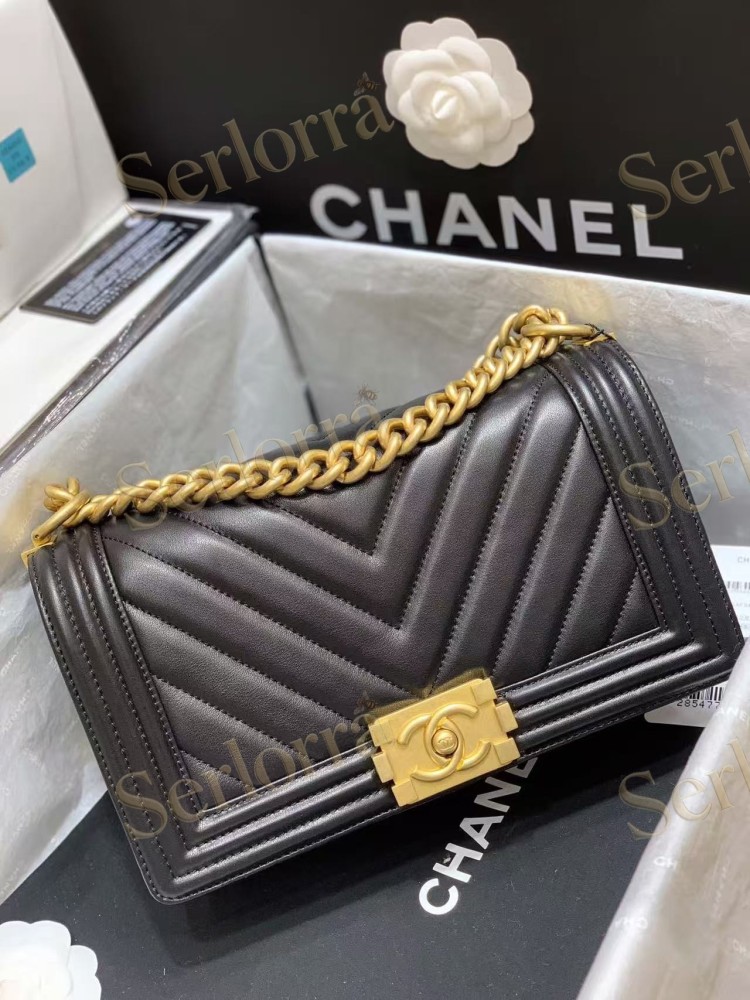 CHANEL MASTER BOY OLD MEDIUM CHEVRON