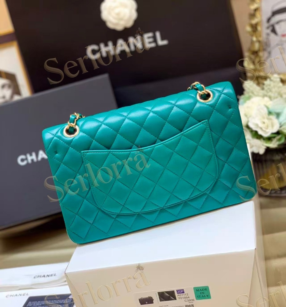 CHANEL MASTER MEDIUM GR LAMBSKIN CLASSIC FLAP