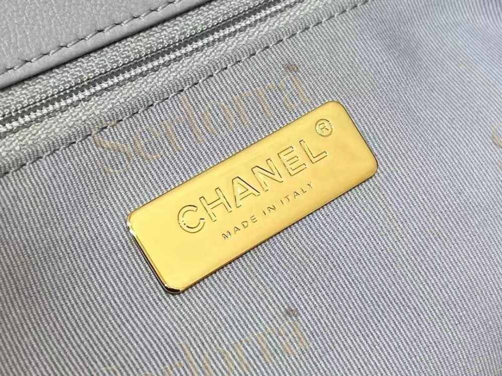 CHANEL MASTER 19 LAMBSKIN SHOPPING BAGS