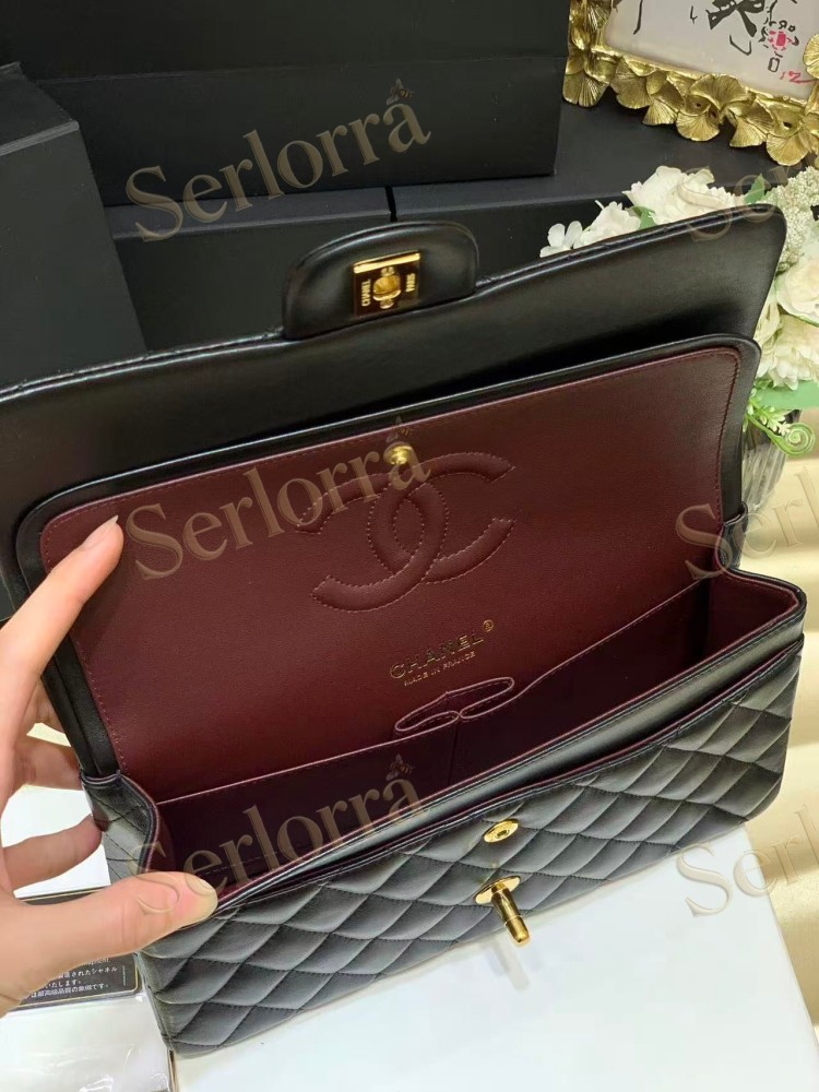 CHANEL MASTER MEDIUM GR LAMBSKIN CLASSIC FLAP