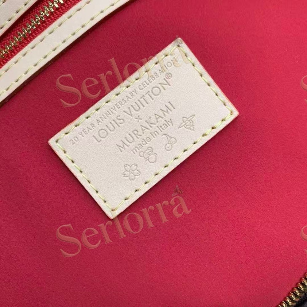 LOUIS VUITTON MURAKAMI LV X TM KEEPALL BANDOULIÈRE 45