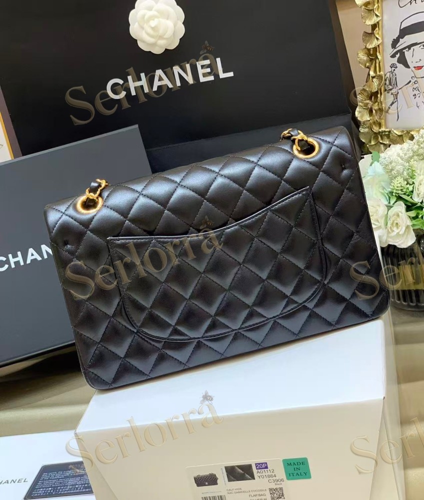 CHANEL MASTER MEDIUM GR LAMBSKIN CLASSIC FLAP