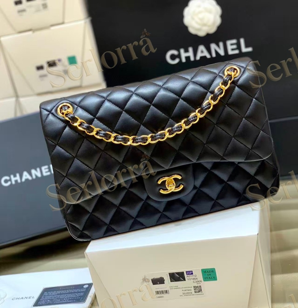 CHANEL MASTER LARGE GR LABMSKIN CLASSIC FLAP HANGBAG