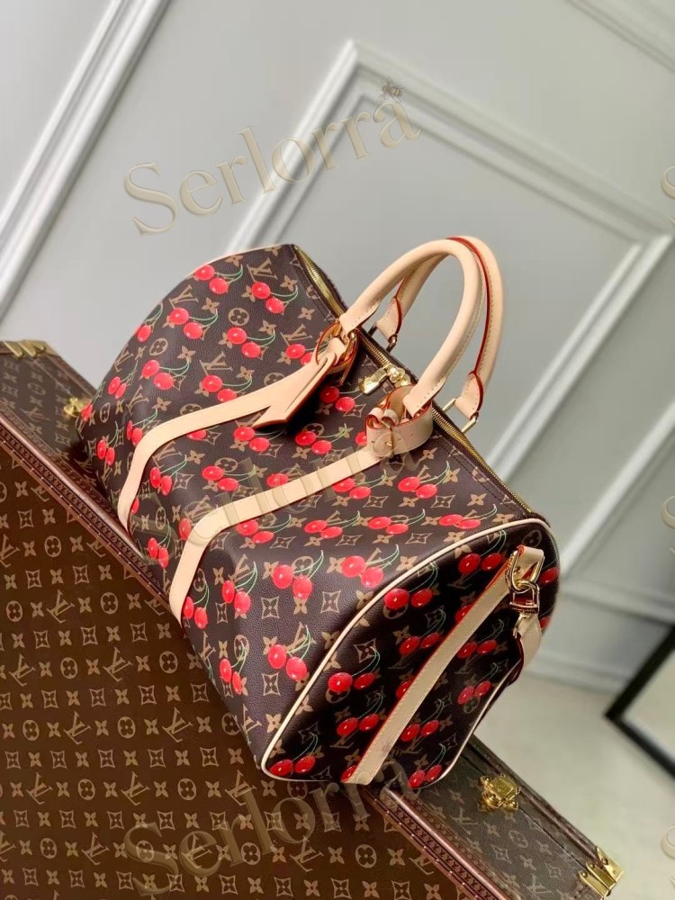 LOUIS VUITTON MURAKAMI LV X TM KEEPALL BANDOULIÈRE 45