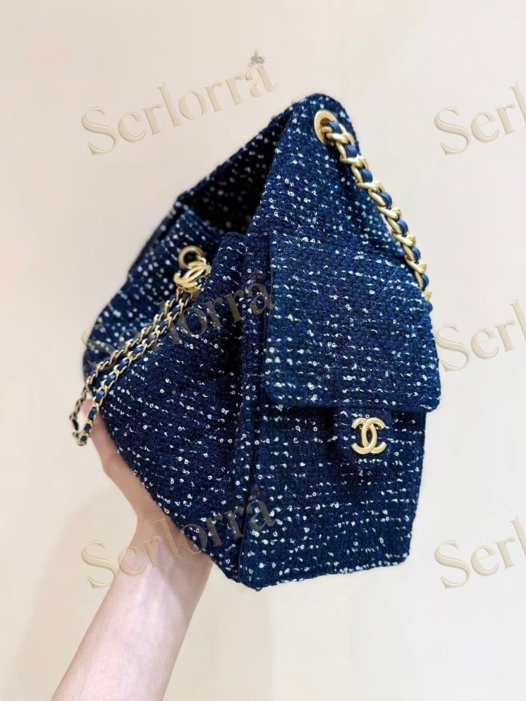 CHANEL MASTER 25 SMALL LOIO PIANA TWEED HANDBAG