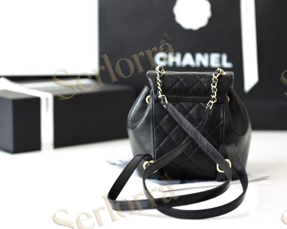 CHANEL MASTER ONDA VERDA CALFSKIN DUMA BACKPACK
