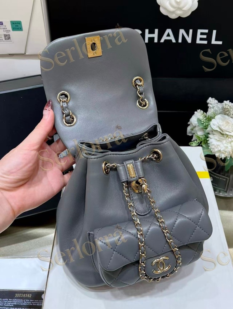 CHANEL MASTER LAMBSKIN DUMA BACKPACK