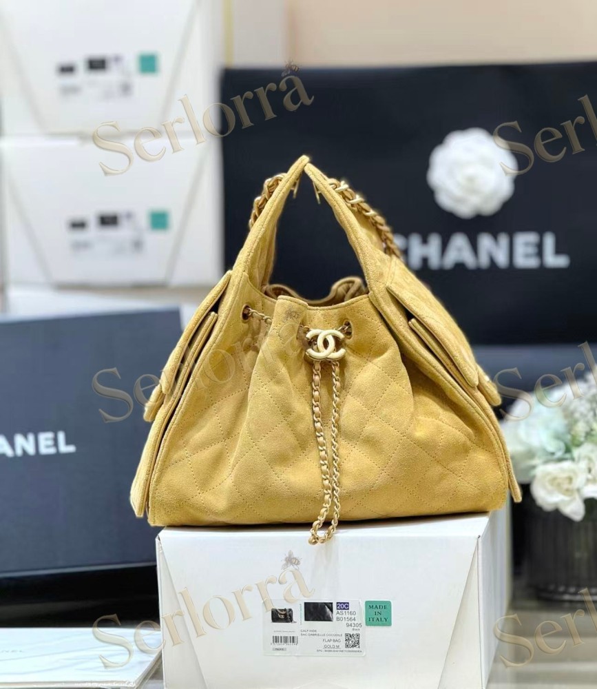 CHANEL MASTER 25 SMALL SUEDED CALFSKIN HANDBAG