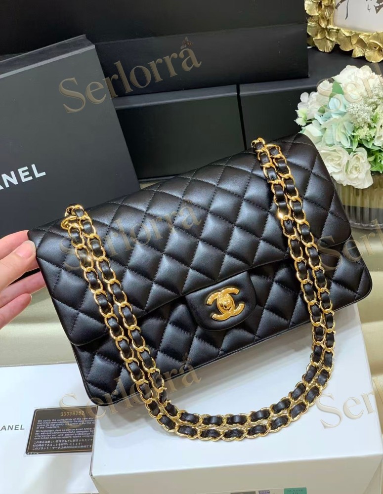 CHANEL MASTER MEDIUM GR LAMBSKIN CLASSIC FLAP