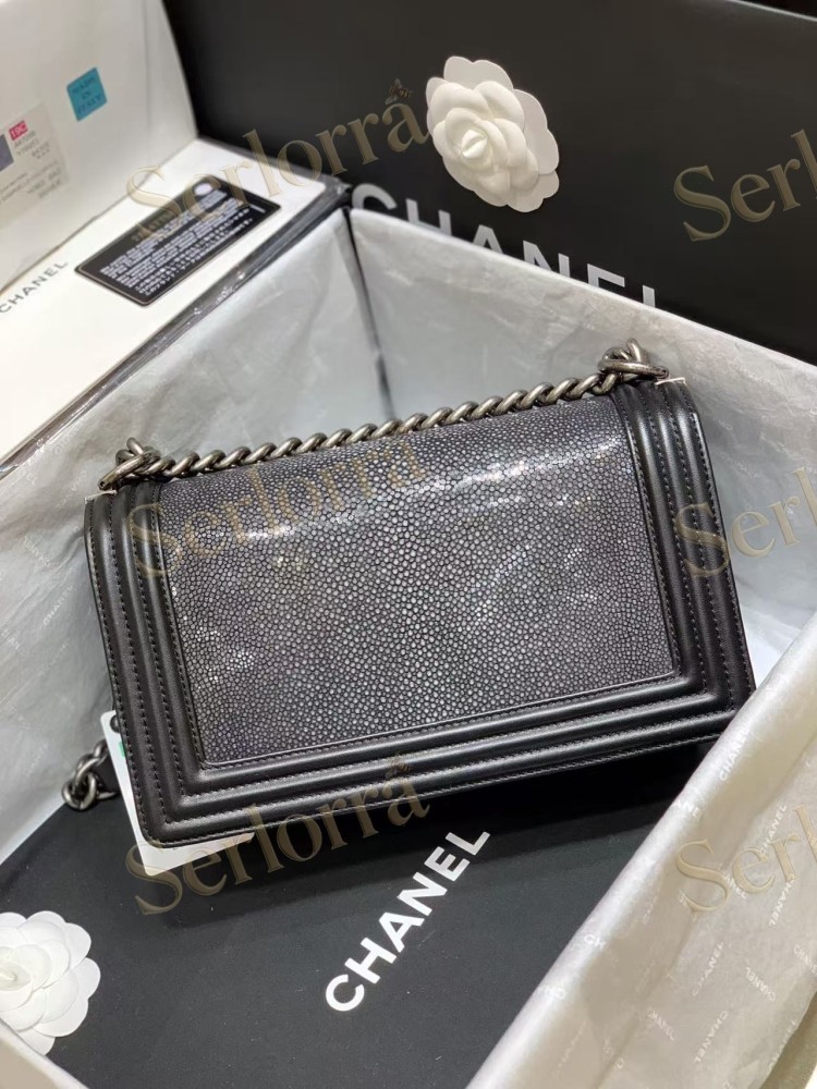 CHANEL MASTER MEDIUM BOY STINGRAY